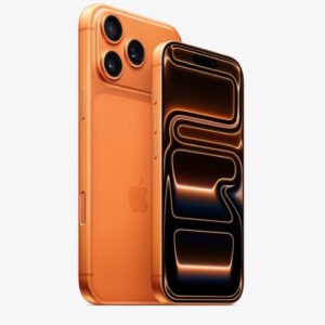 Apple iPhone 17 Pro 256 GB: 6.3-inch Display with ProMotion up to 120Hz, A19 Pro Chip, Breakthrough Battery Life, Pro Fusion Camera System with Center Stage Front Camera; Cosmic Orange